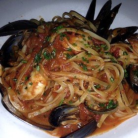 Seafood Pasta - Chez Lucienne, New York, NY